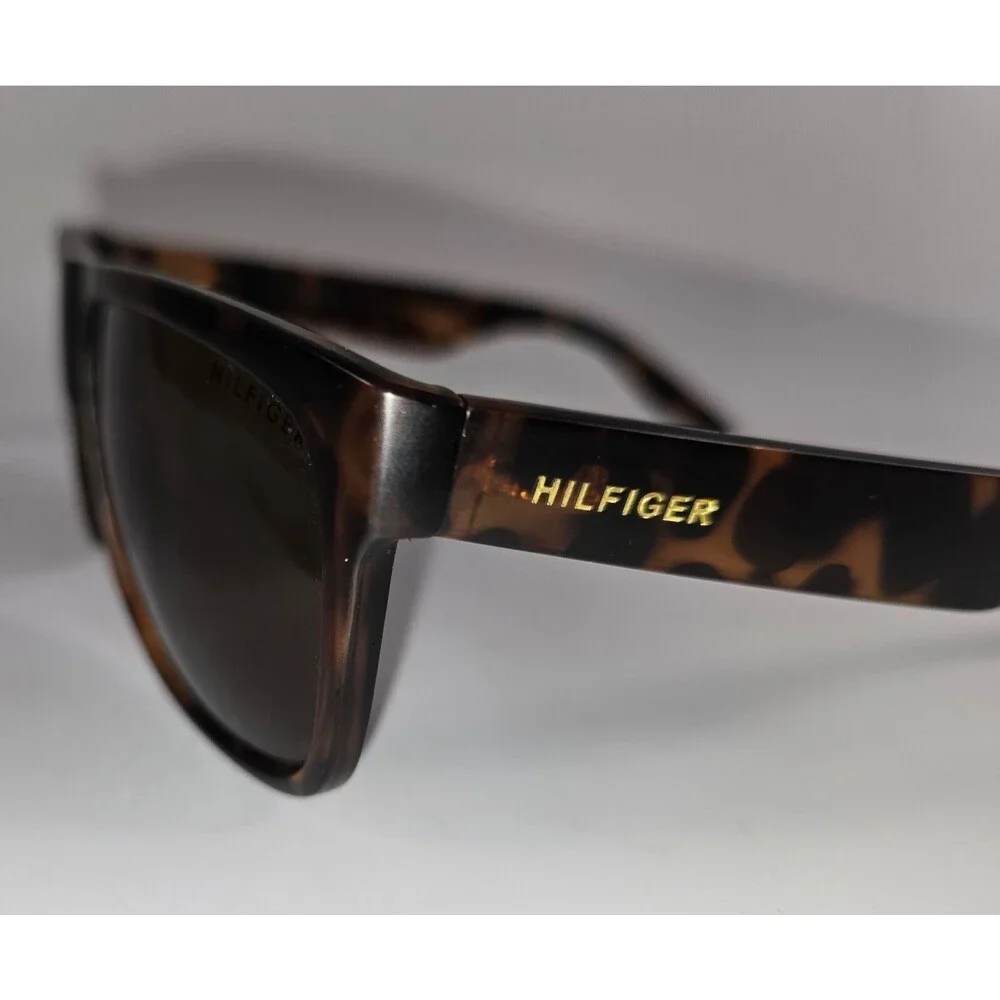 Tommy Hilfiger “Tanner” MP OM302 Square Sunglasses – Tortoise Frame